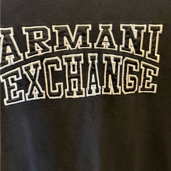 Armani Exchange Charcoal Women's Crew Neck Sweater Size Small - Picture 3 of 4